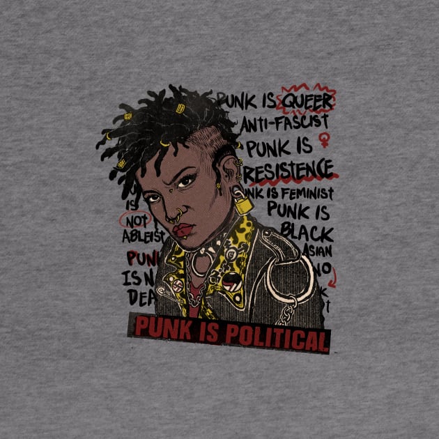 Punk is political by aLouro